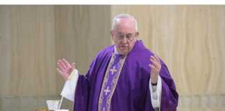 Папа Франциск про справжній та фальшивий піст