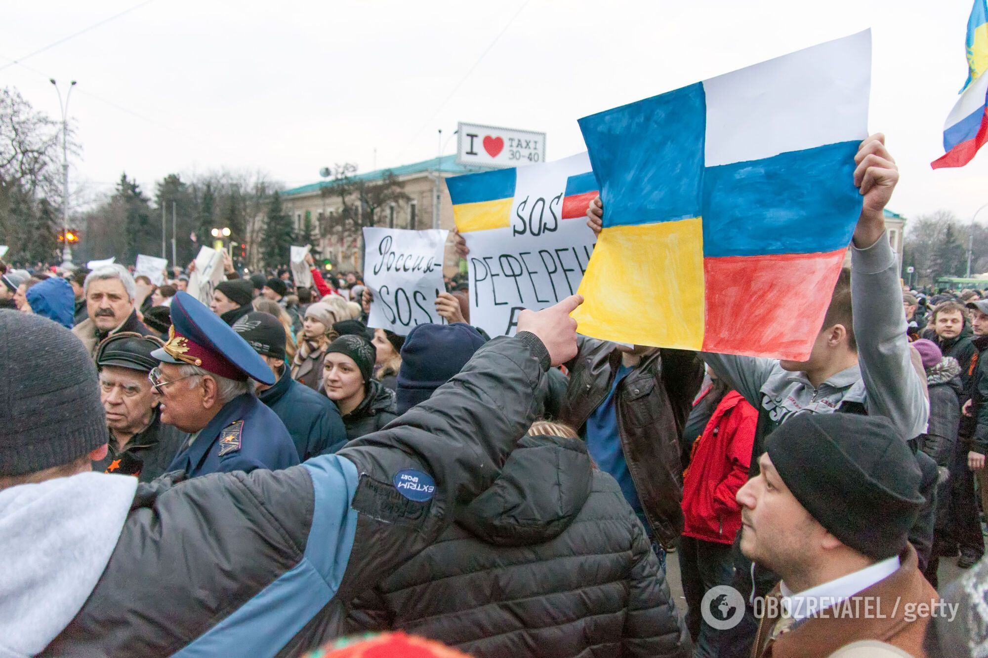 У березні 2014 року в Харкові проходили проросійські мітинги