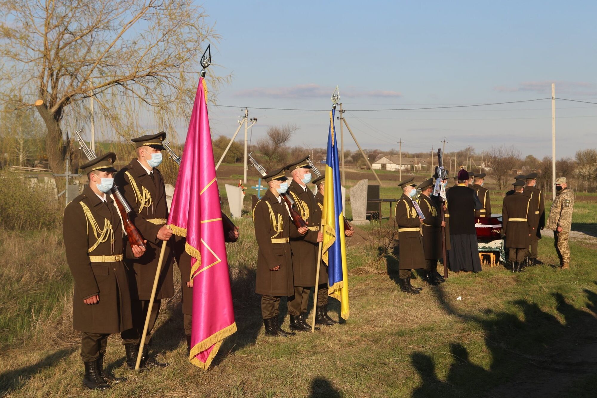 Церемонія прощання відбулася в селі Миколаївка