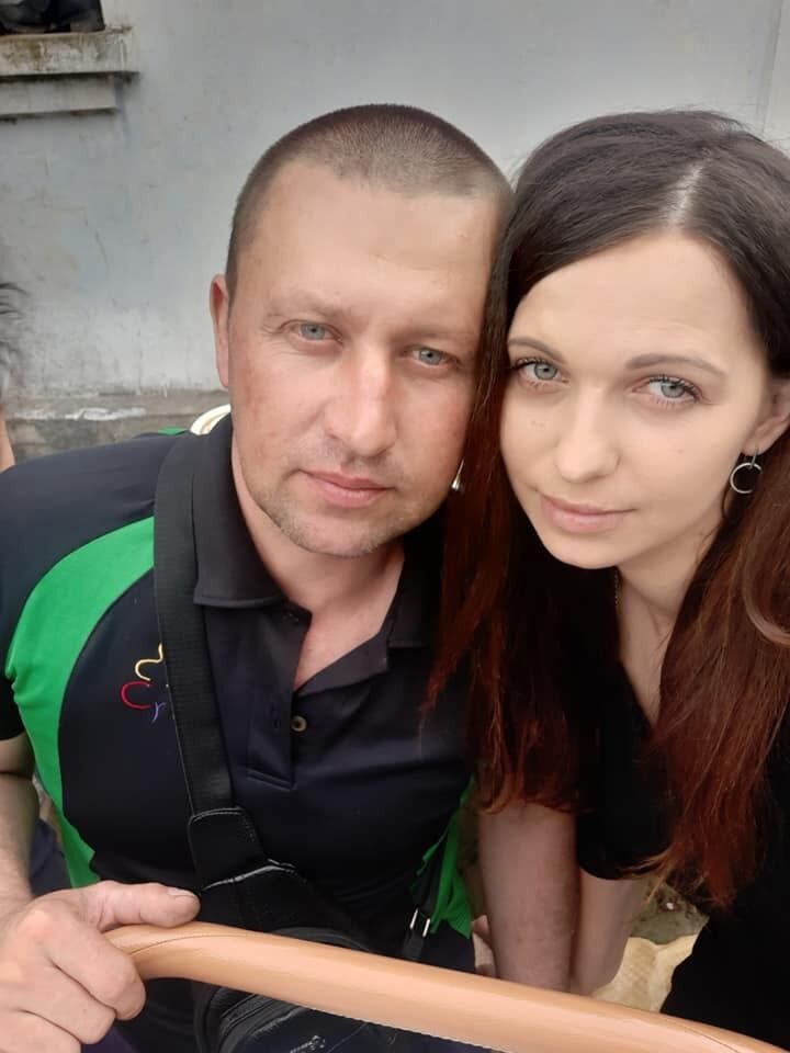 Оксана з чоловіком Дмитром